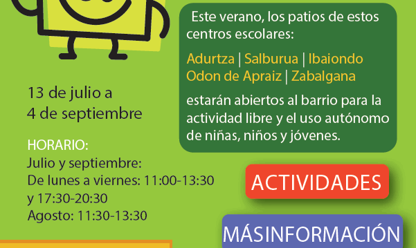 Auzoarentzat zabalik!!!